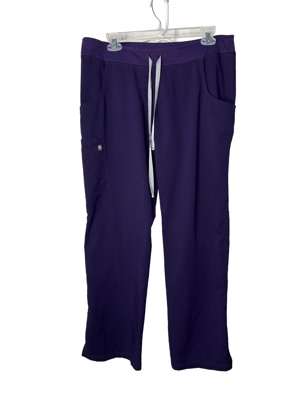 FIGS Scrub Pants Men's S Purple Technical Collection Drawstring Medical Nurse